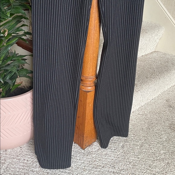 Betabrand Charcoal Pinstripe Trousers - Picture 4 of 10